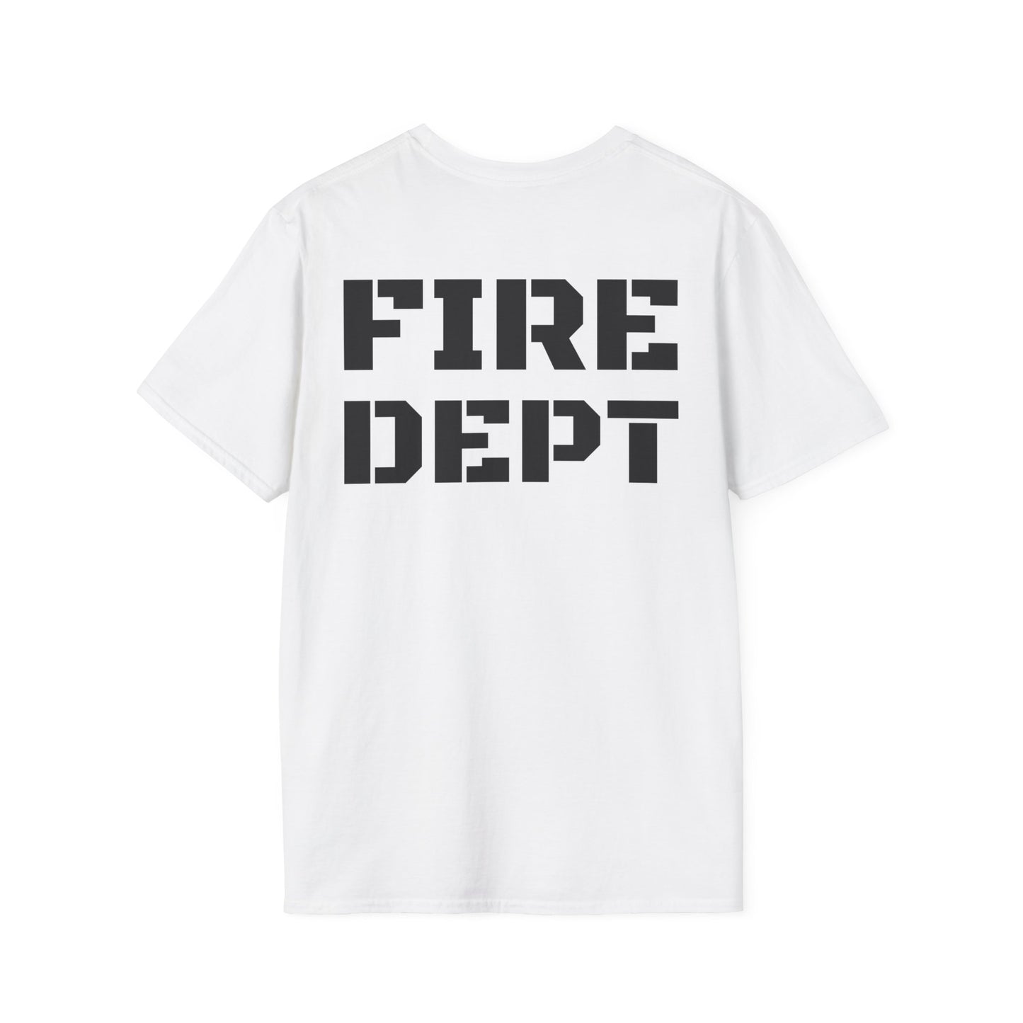 FIRE DEPT Firefighter T-Shirt without American Flag