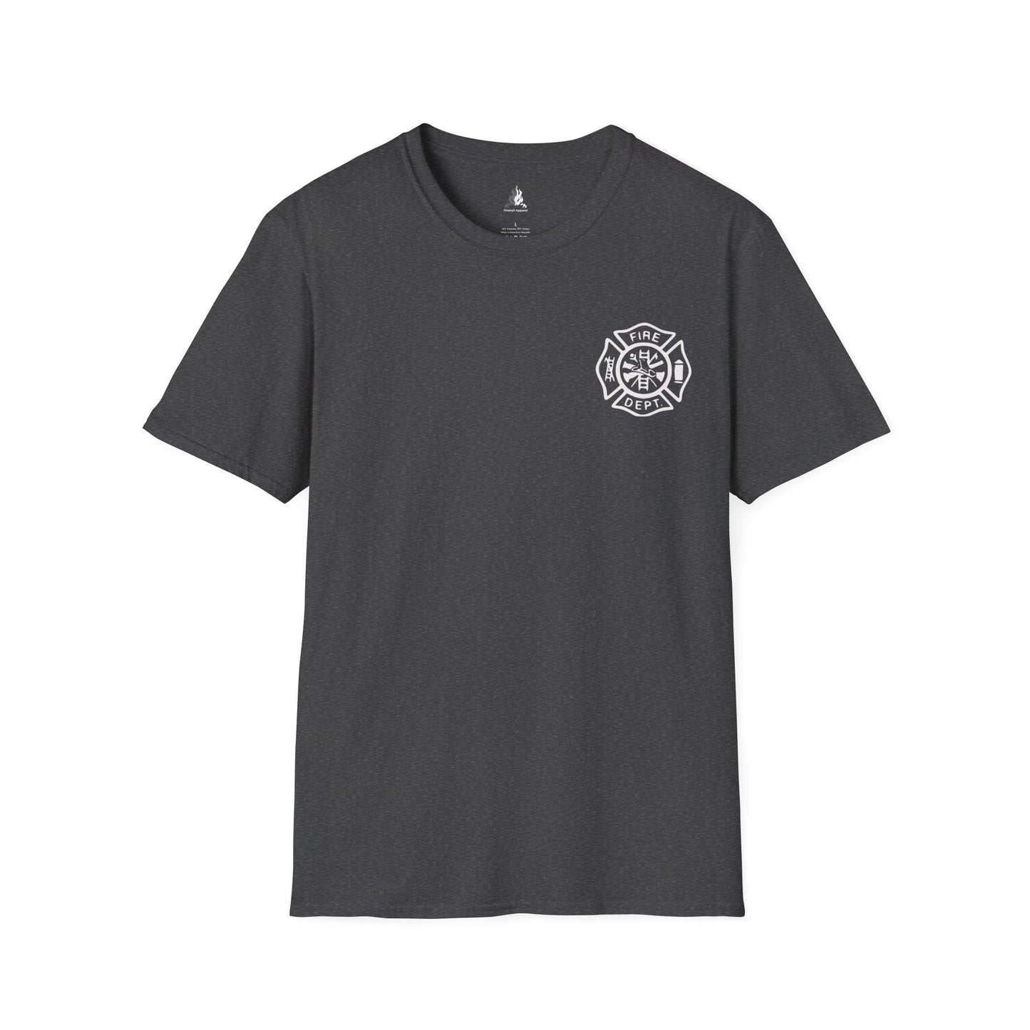 FD Custom White Text Softstyle T-Shirt