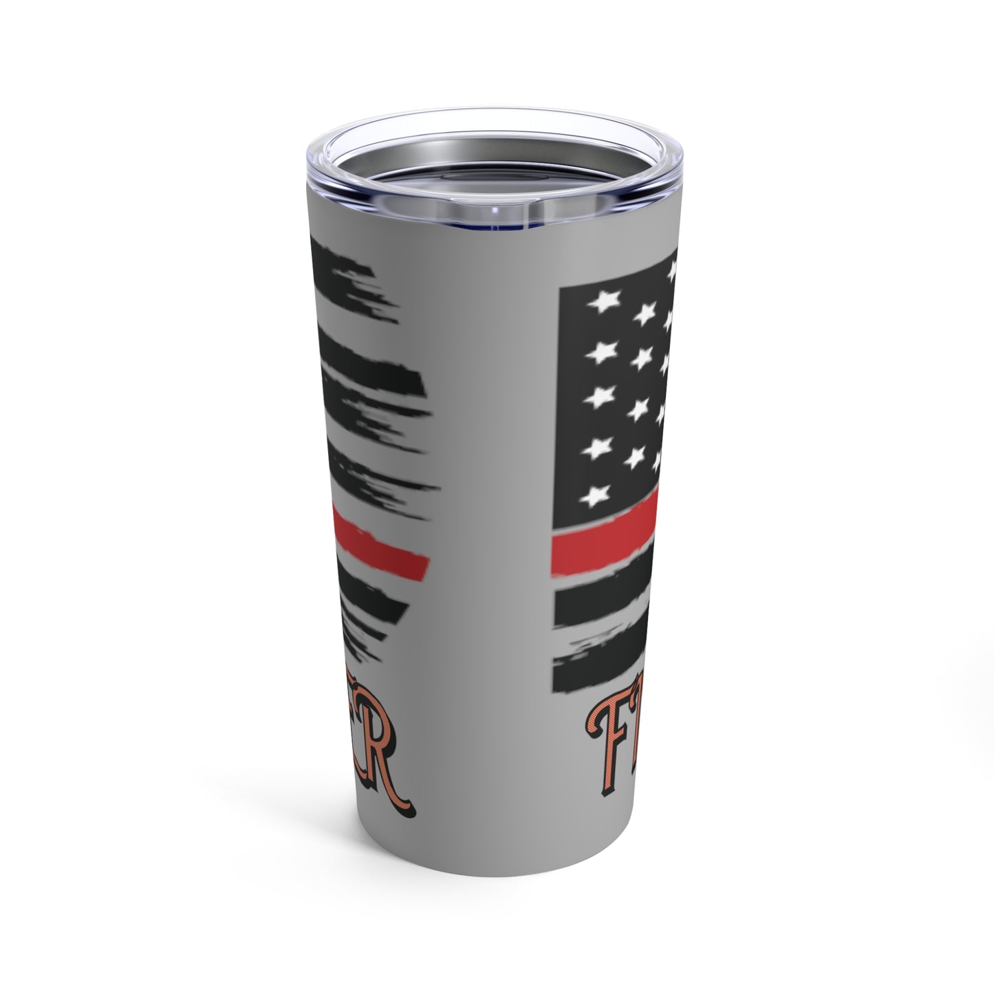 Firefighter Thin Red Line Tumbler 20oz
