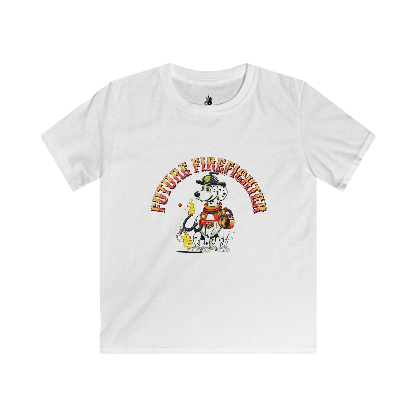 Future Firefighter Childrens T-Shirt with Dalmation
