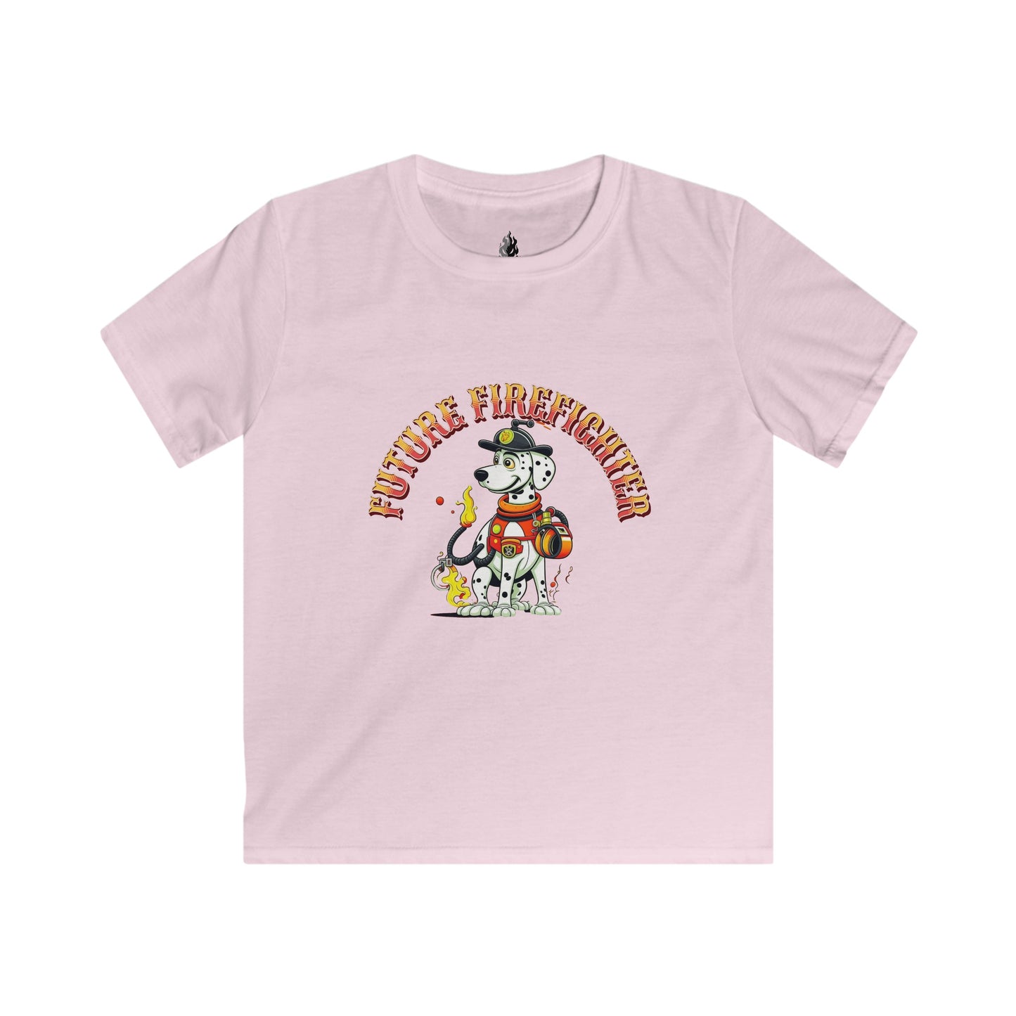 Future Firefighter Childrens T-Shirt with Dalmation