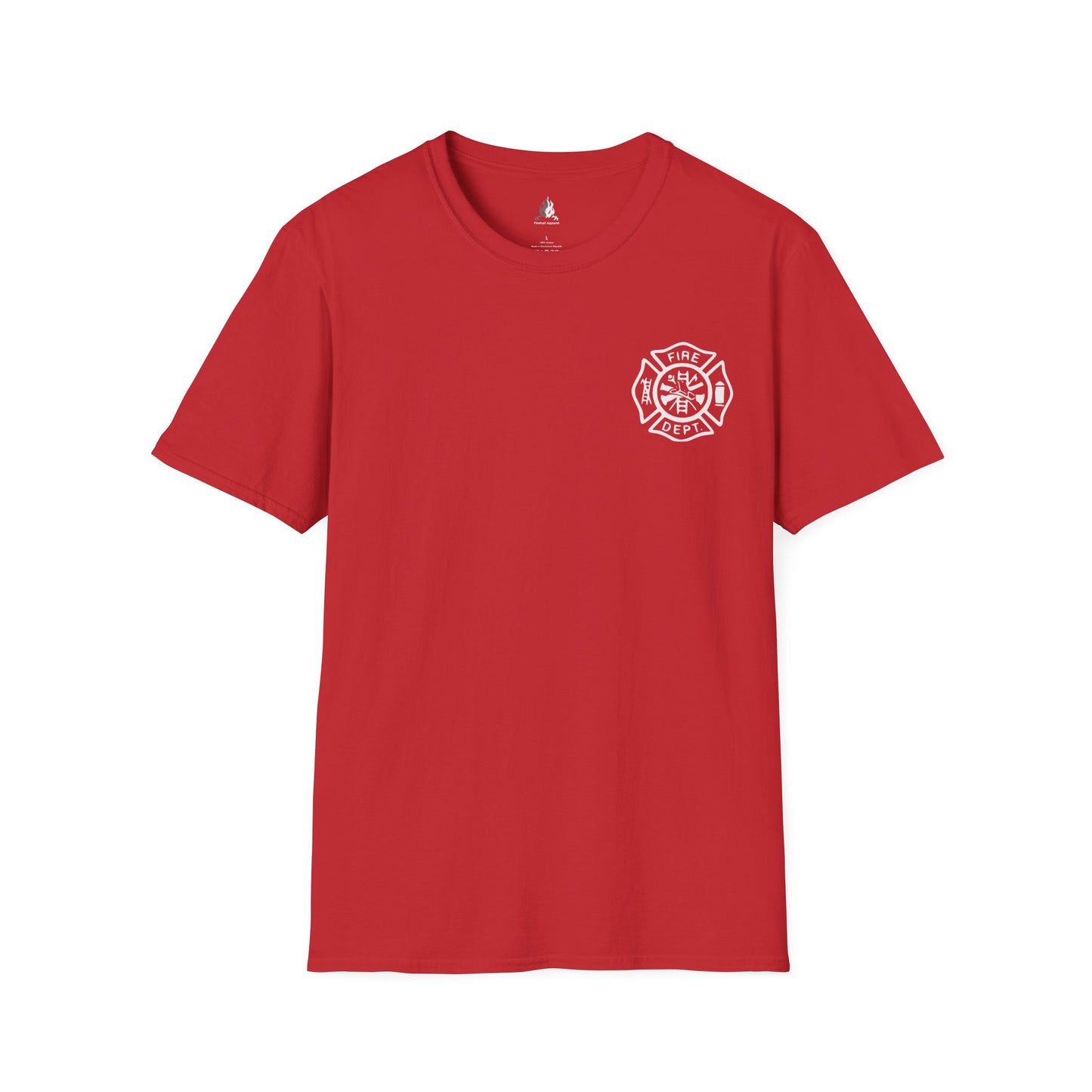 FD Custom White Text Softstyle T-Shirt