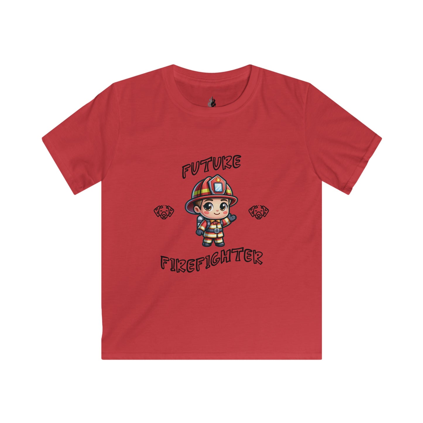 Future Firefighter Childrens T-Shirt with Mini Firefighter