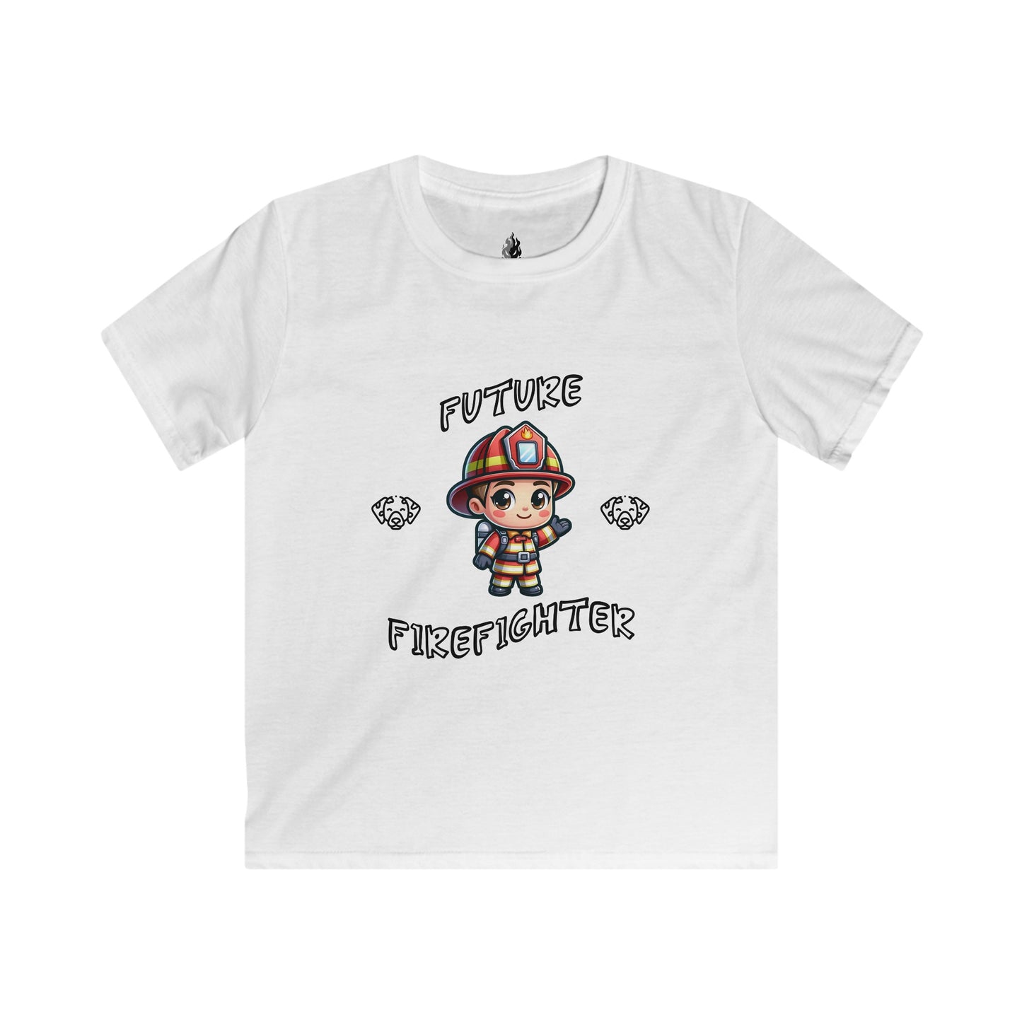 Future Firefighter Childrens T-Shirt with Mini Firefighter