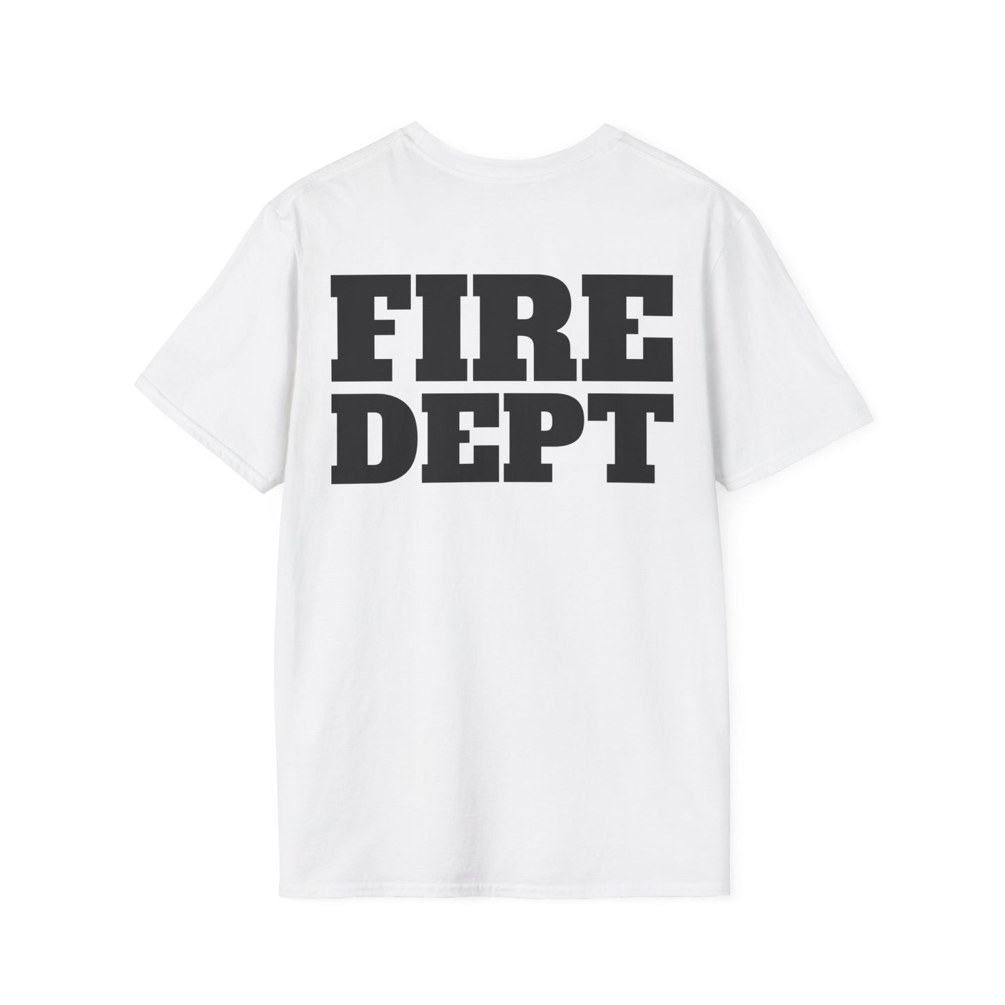 FIRE DEPT Firefighter T-Shirt without American Flag