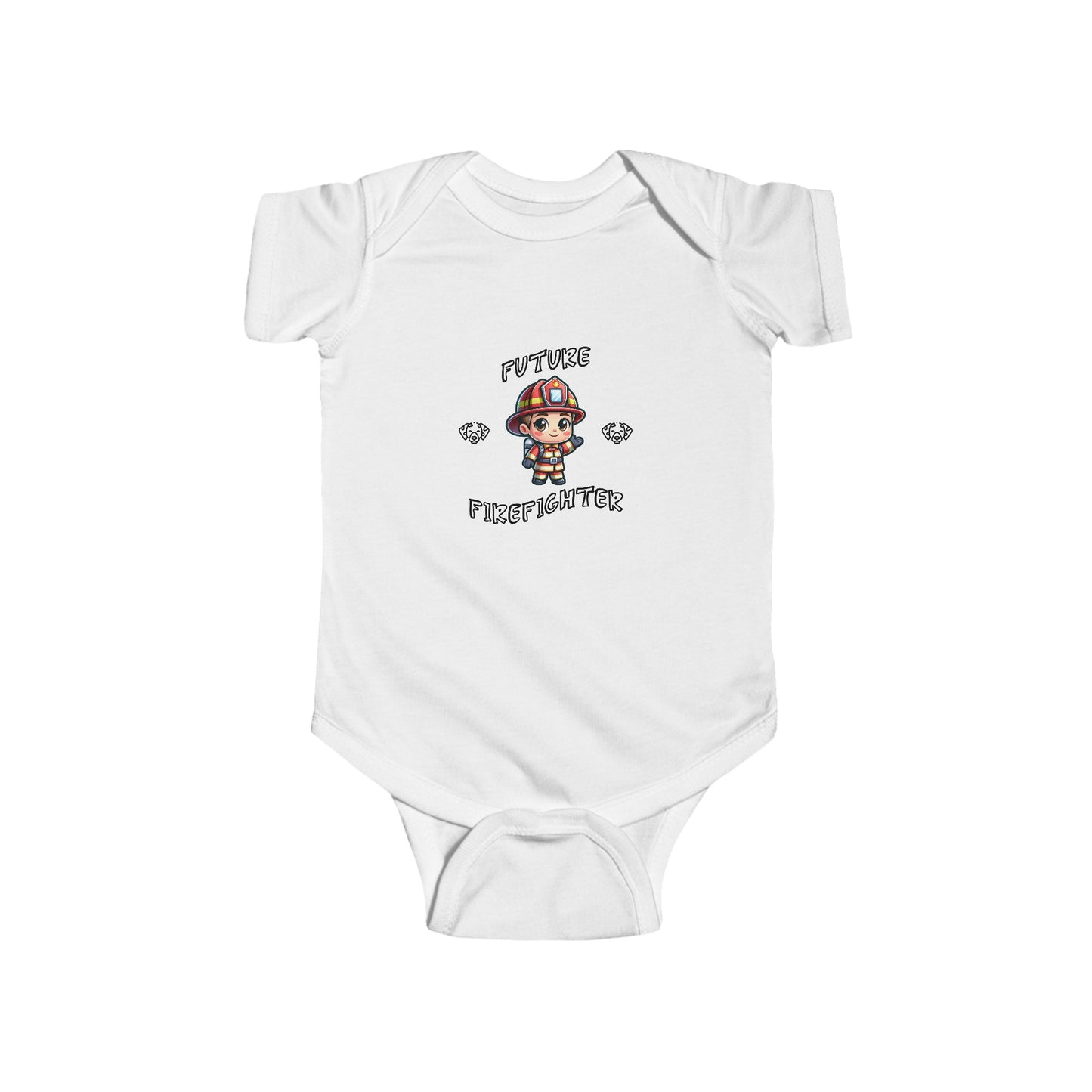 Future Firefighter Onesie with Mini Firefighter