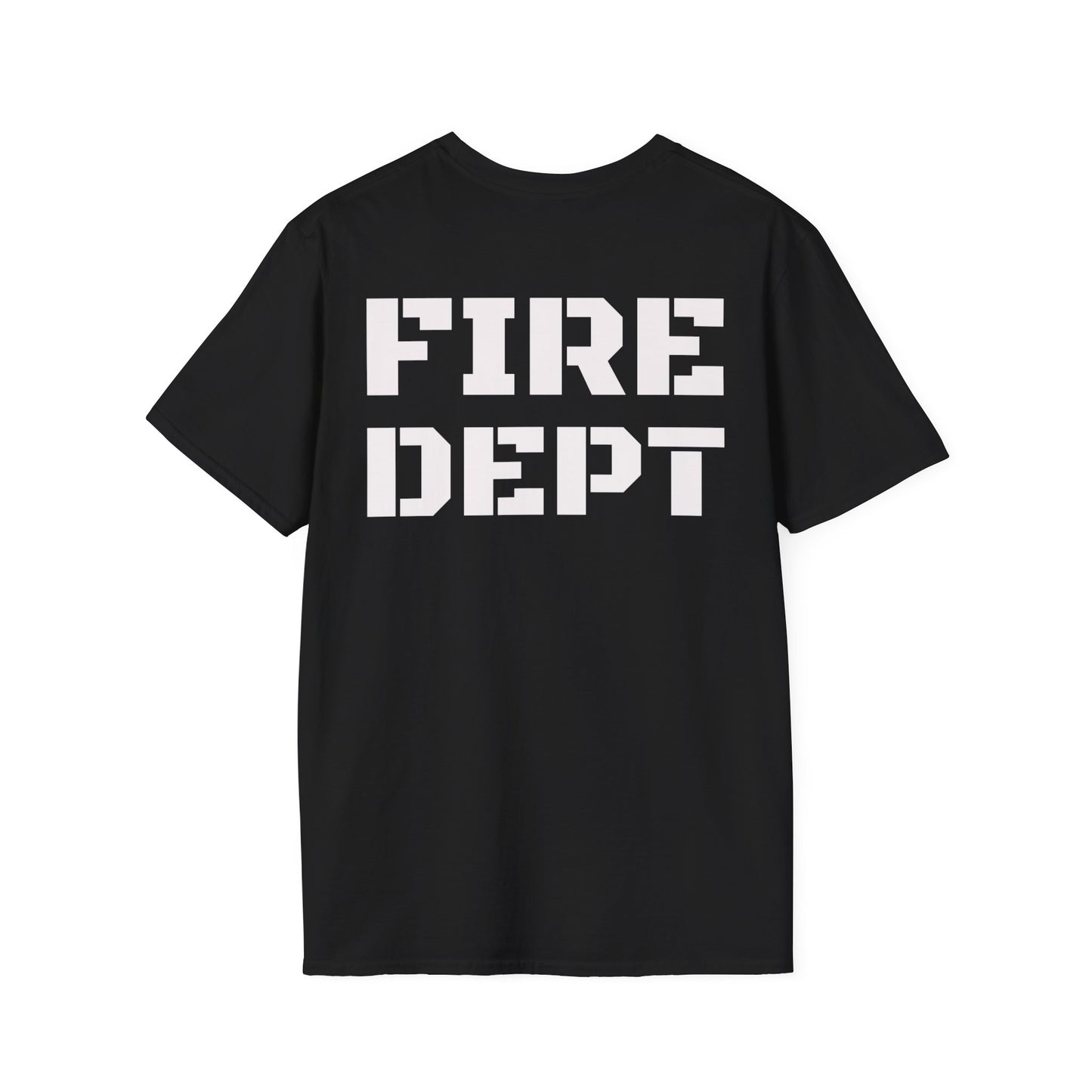 FIRE DEPT Firefighter T-Shirt without American Flag