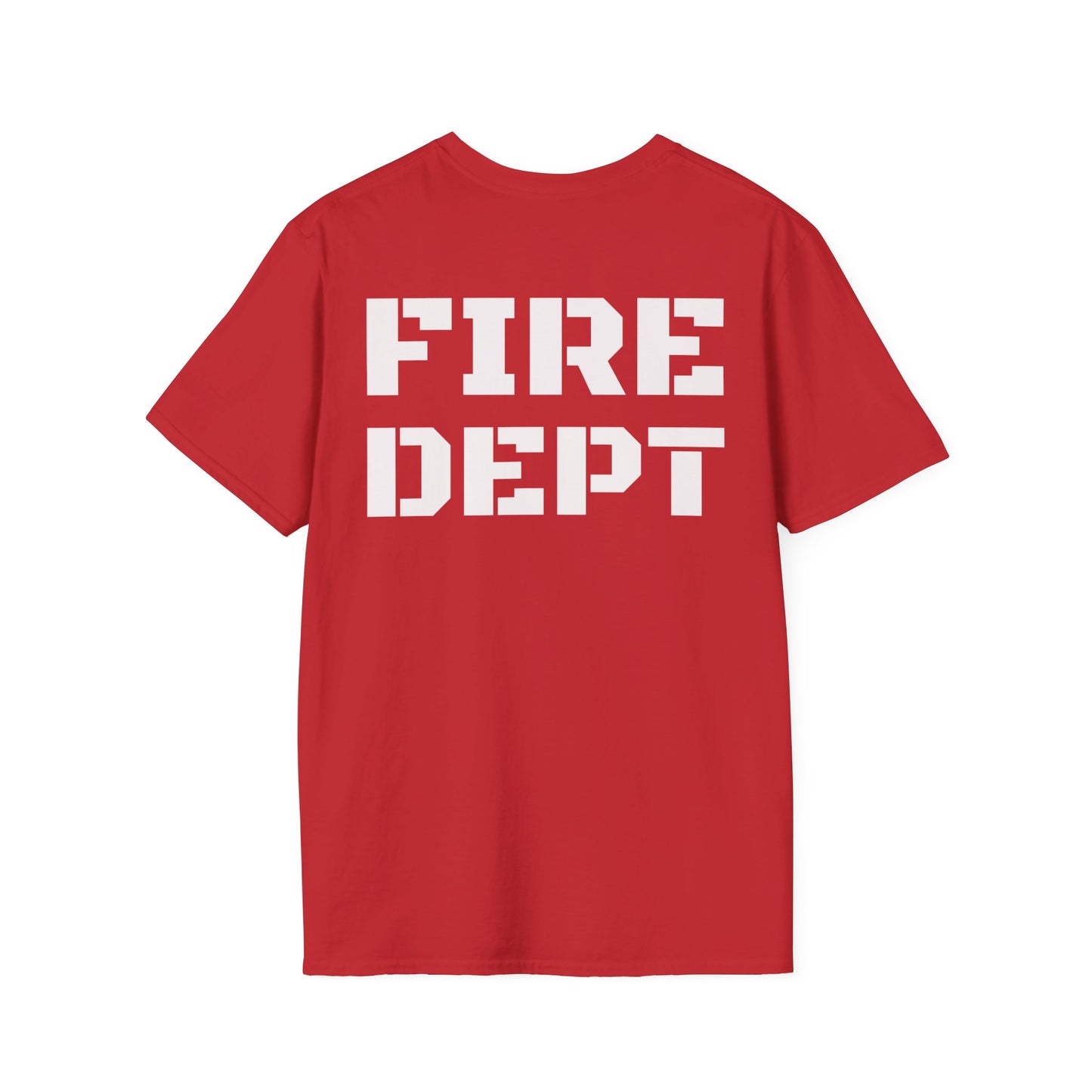 FIRE DEPT Firefighter T-Shirt without American Flag