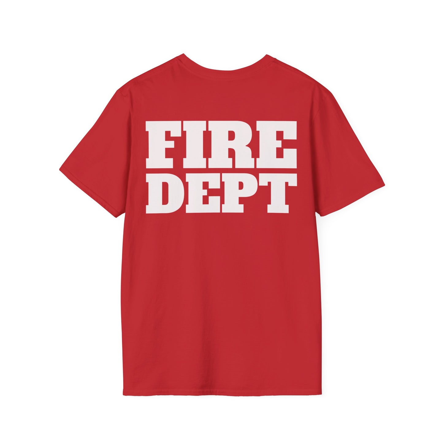 FIRE DEPT Firefighter T-Shirt without American Flag