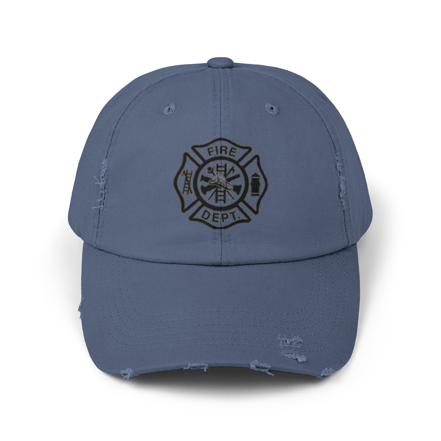 Fire Department Distressed Cap