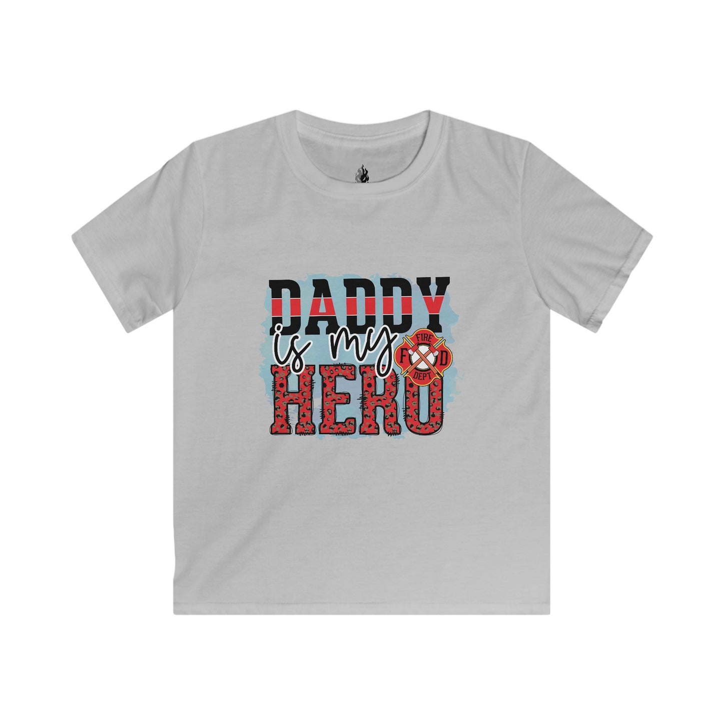 Daddy is My Hero Childrens Firefighter T-Shirt