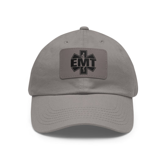 EMT Leather Patch Hat (Rectangle)