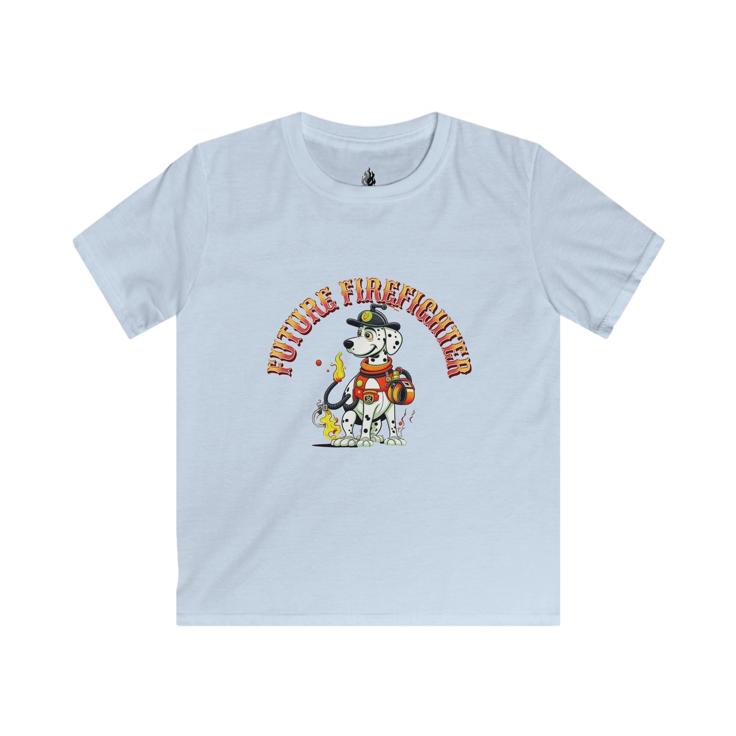 Future Firefighter Childrens T-Shirt with Dalmation