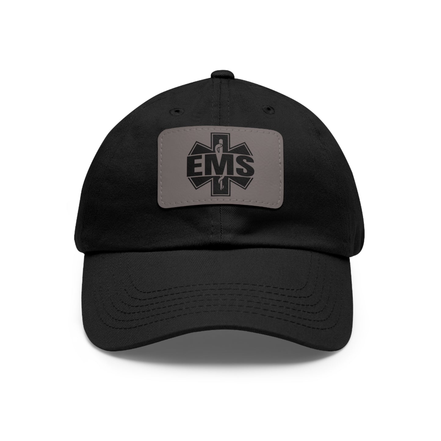 EMS Leather Patch Hat (Rectangle)