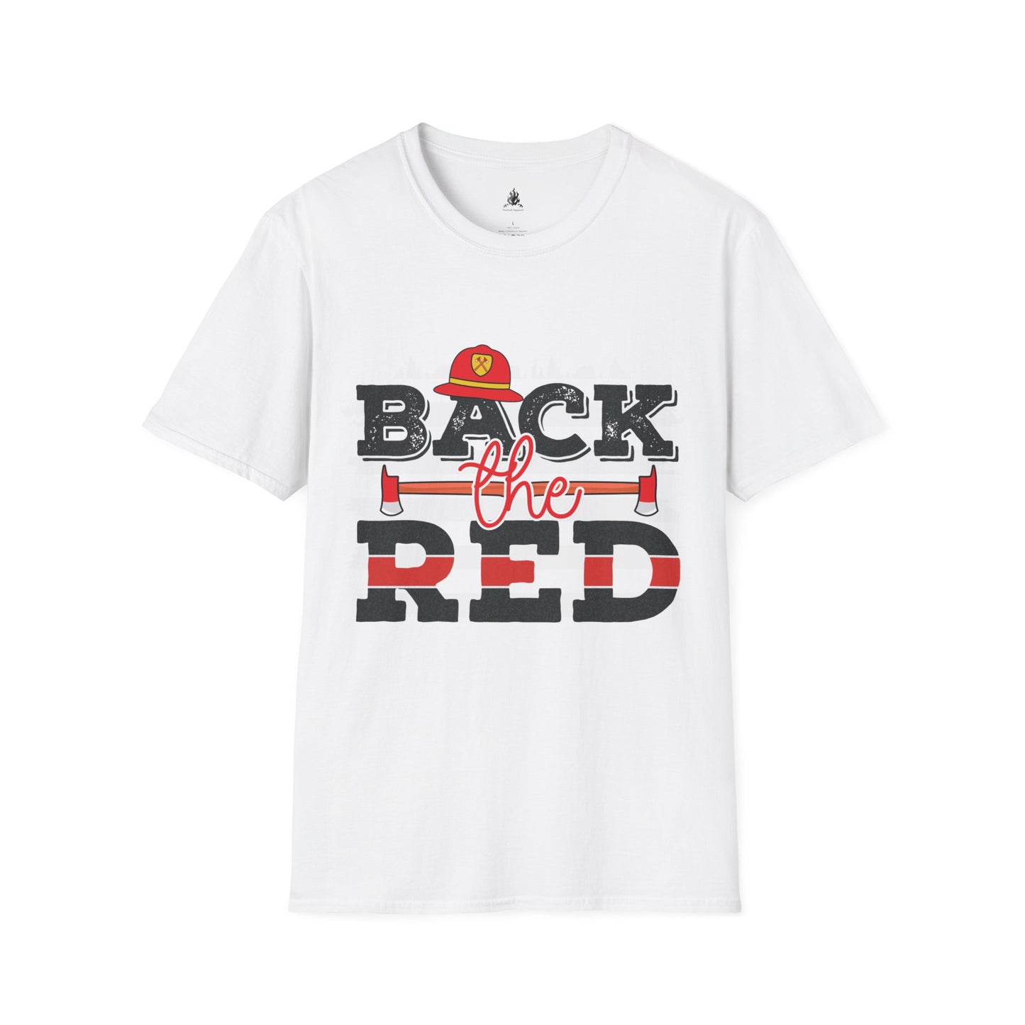 Back the Red Firefighter Support T-Shirt