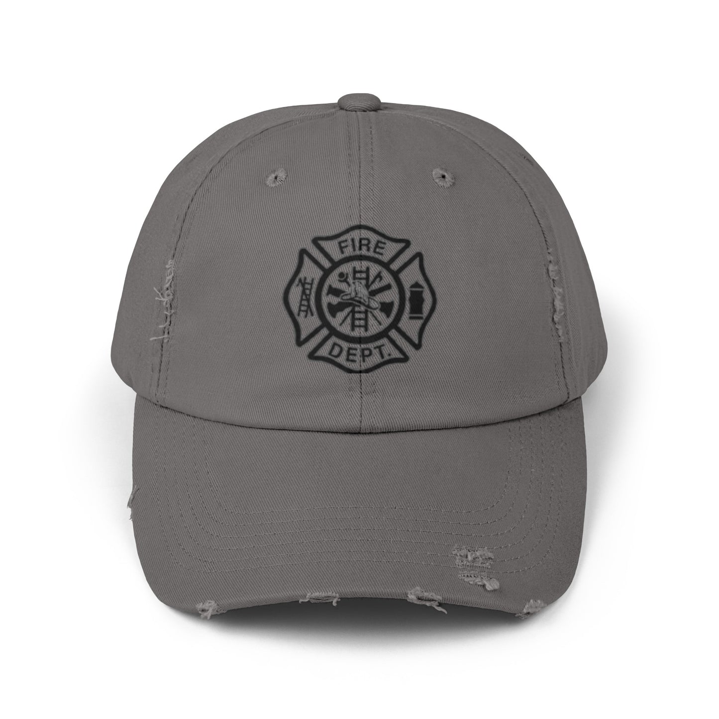 Fire Department Distressed Cap