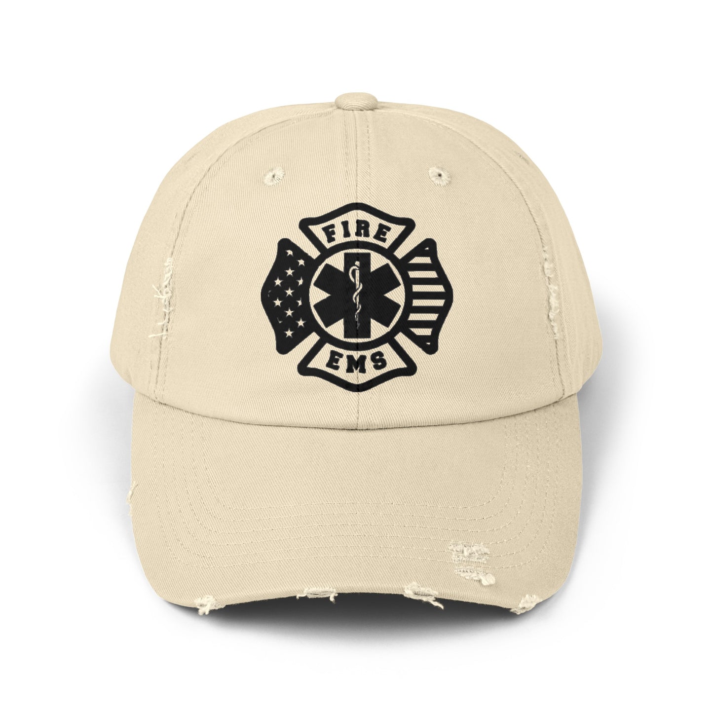 Fire/EMS Distressed Cap