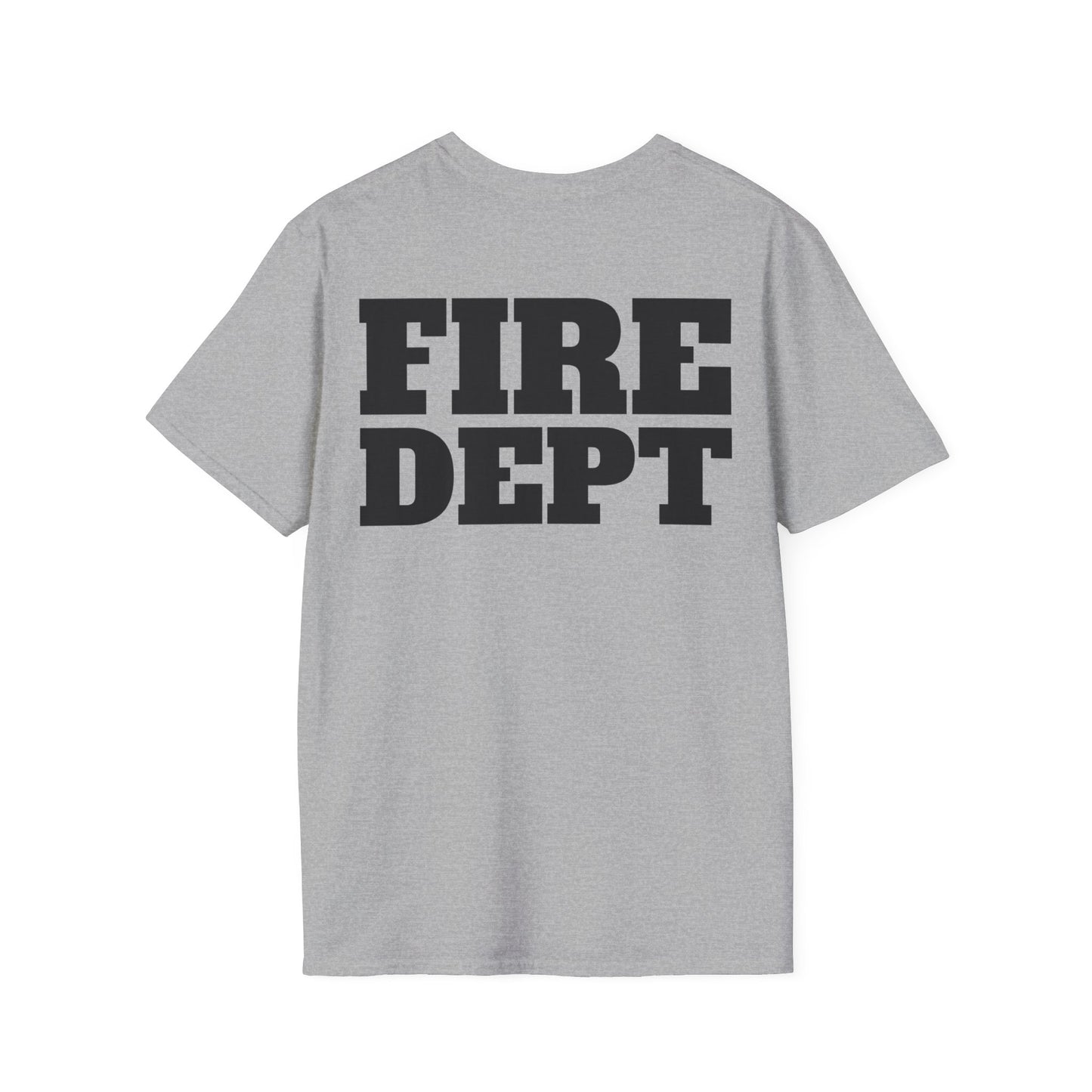 FIRE DEPT Firefighter T-Shirt without American Flag