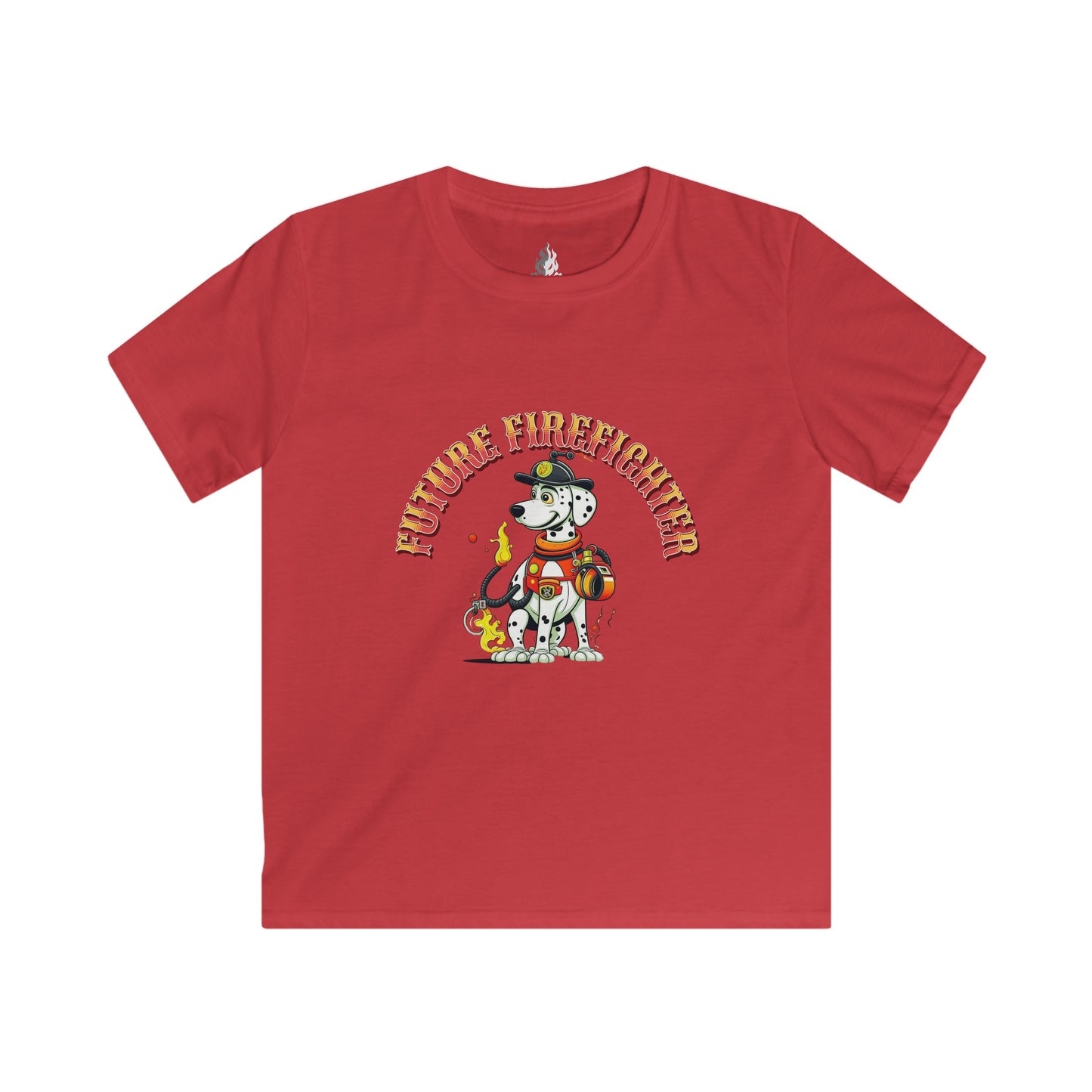 Future Firefighter Childrens T-Shirt with Dalmation