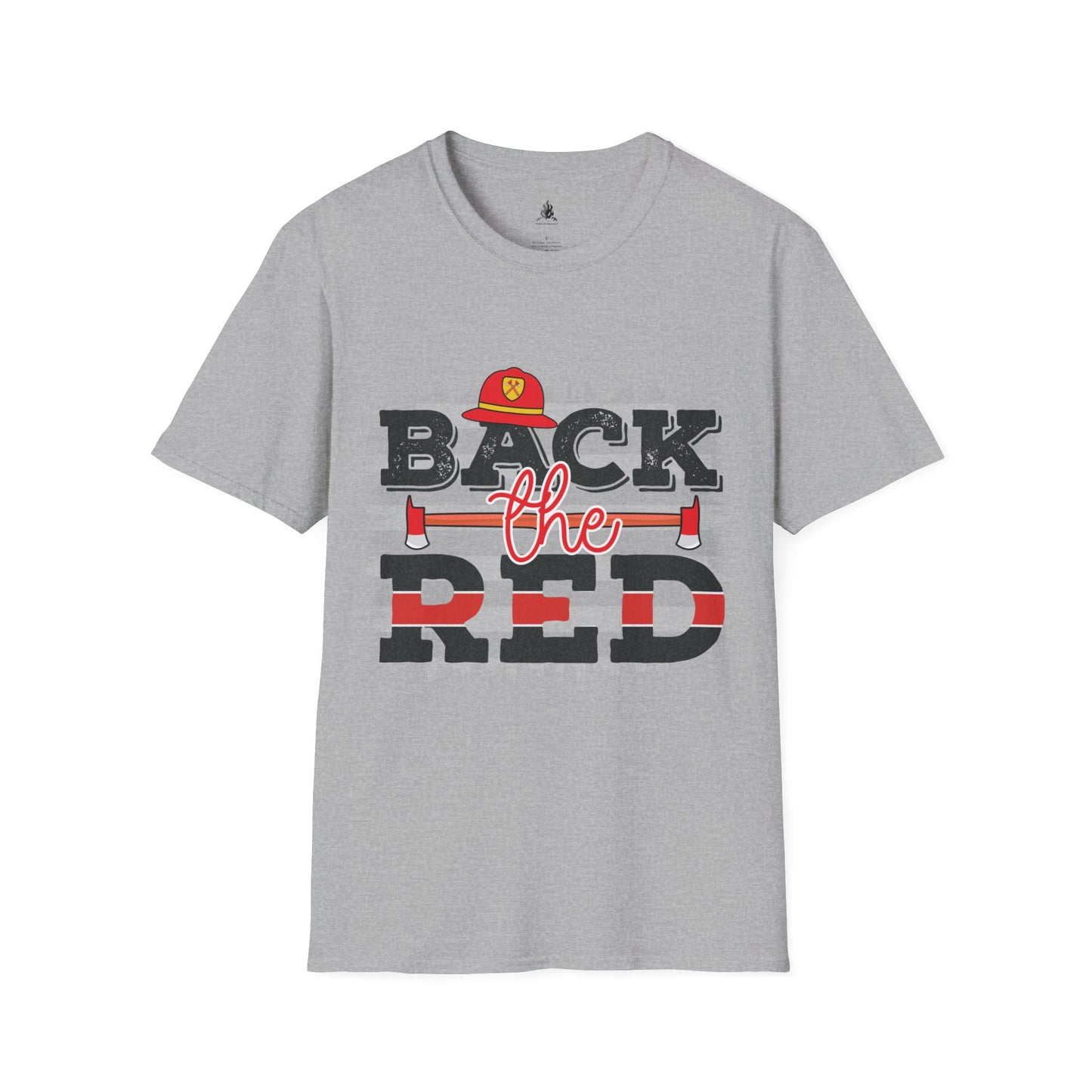 Back the Red Firefighter Support T-Shirt