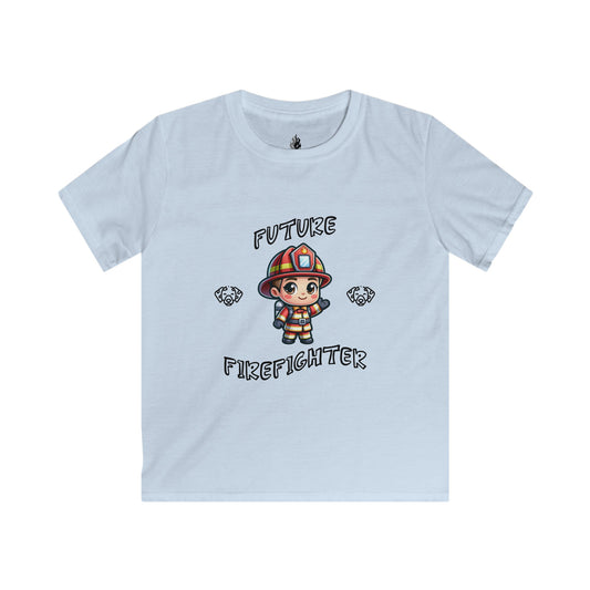 Future Firefighter Childrens T-Shirt with Mini Firefighter