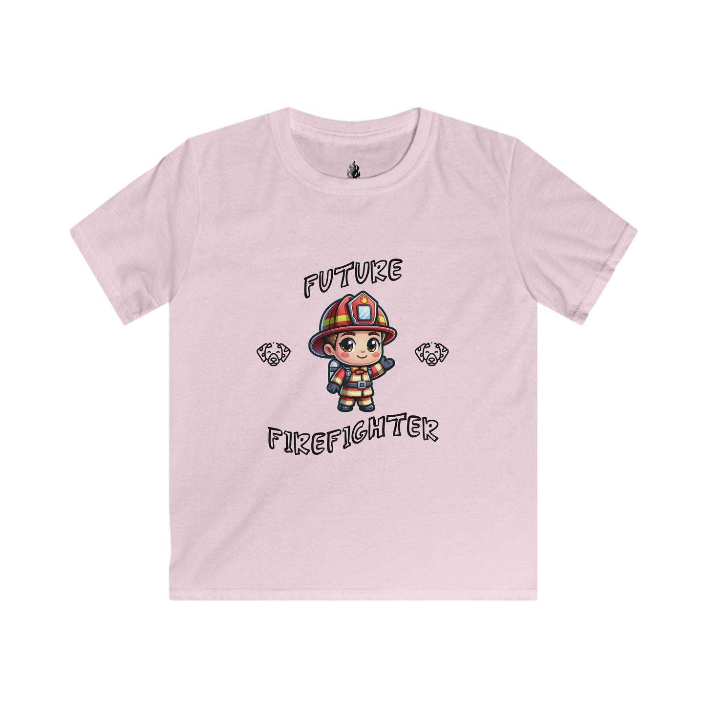 Future Firefighter Childrens T-Shirt with Mini Firefighter