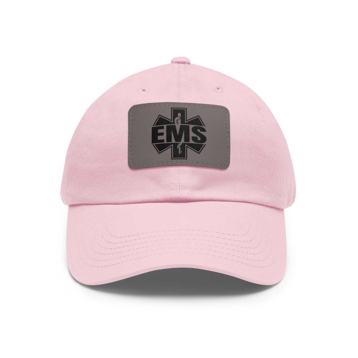 EMS Leather Patch Hat (Rectangle)