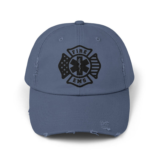 Fire/EMS Distressed Cap