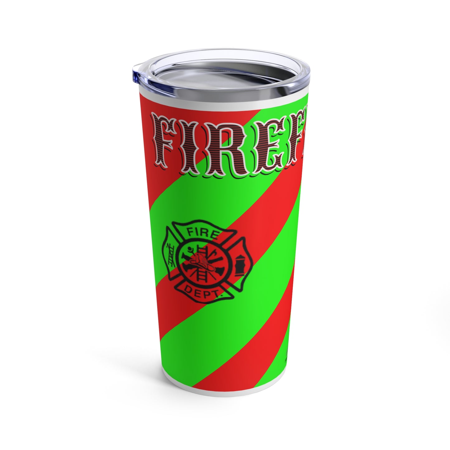 Chevron Firefighter Tumbler 20oz